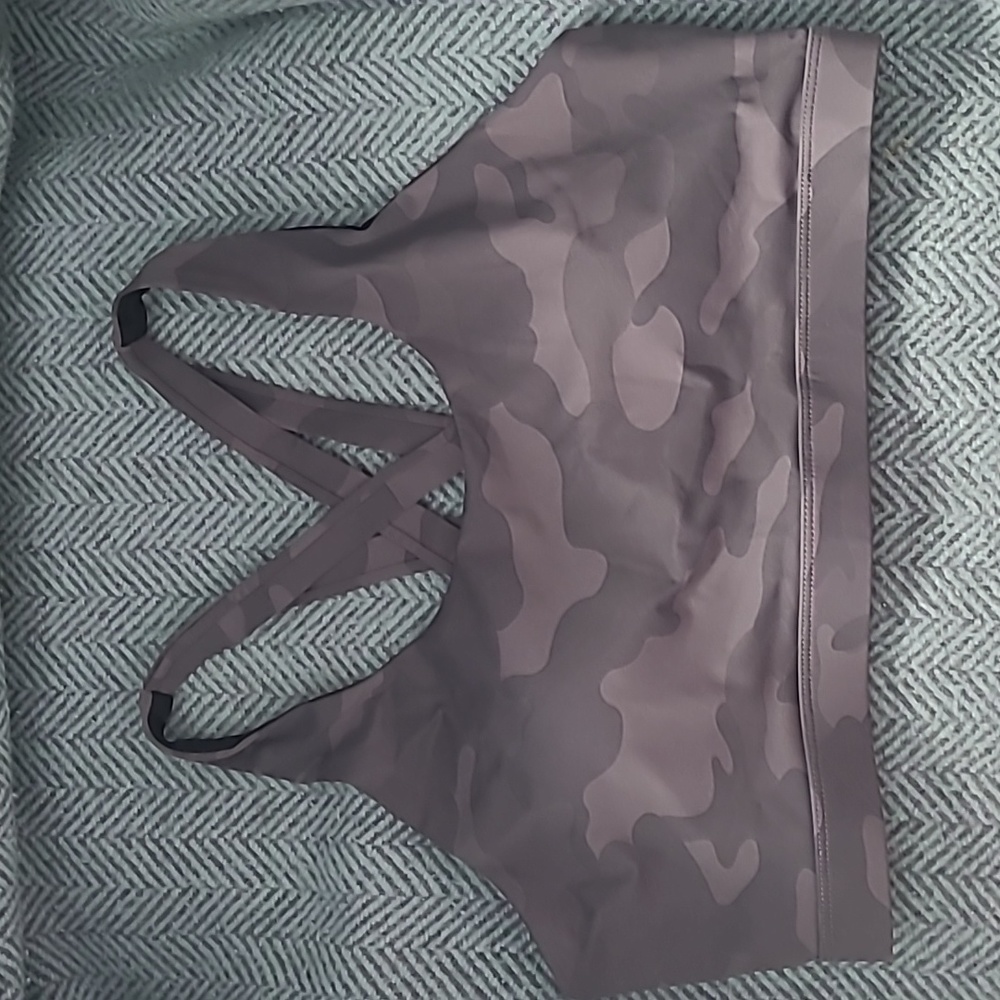 Camo sports bra